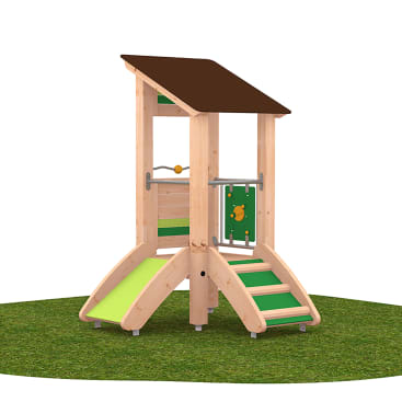 U3 Spielturm mit Aufgangsrampe