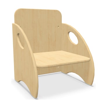 Sessel, Sitzh. ohne Polster 18,5 cm