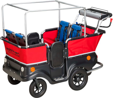 Krippenwagen 4-Sitzer mit Motor