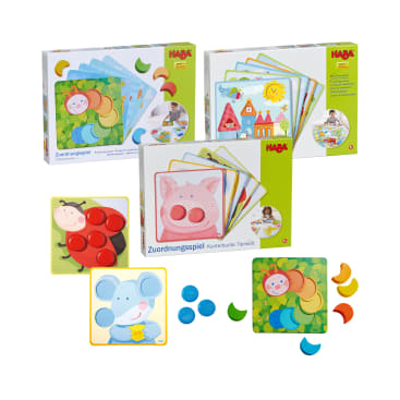 HABA-Zuordnungsspiele, 3 Spiele