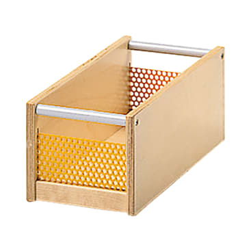 Materialkasten mit Lochblecheinsatz