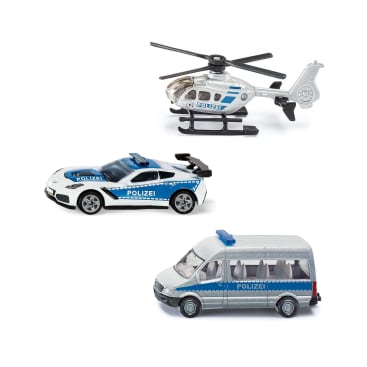 SIKU Polizei-Set, 3-teilig