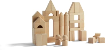 Basisbausteine natur, Set mittel