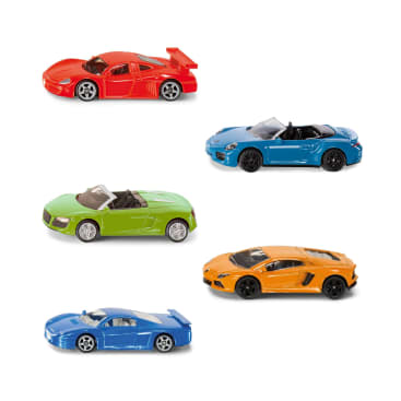 siku Rennwagen-Set, 5-teilig