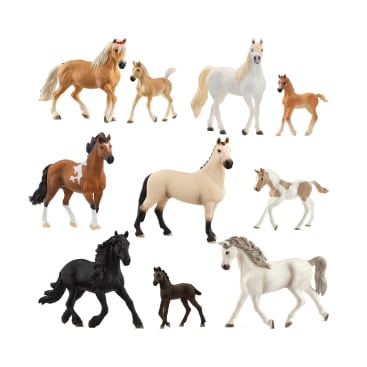 Schleich® Pferde-Set, 10-teilig