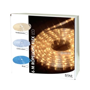 Lichtschlauch LED warm weiß 6 Meter