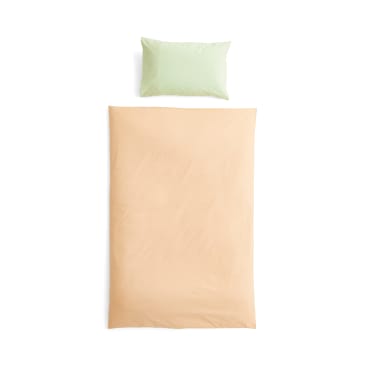 Bettwäsche-Set Kiga uni, 2-teilig, Kissen 40 x 40 cm, Decke 150 x 100 cm