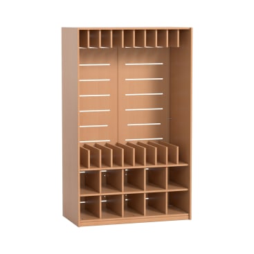 Liegepolster-/Deckenschrank für Wolldecken, H 196,8 x B 120,1 x T 62 cm