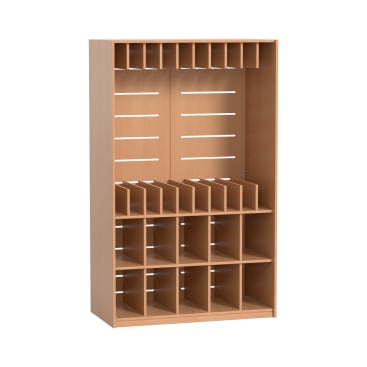 Liegepolster-/Deckenschrank für Steppdecken, H 196,8 x B 120,1 x T 62 cm