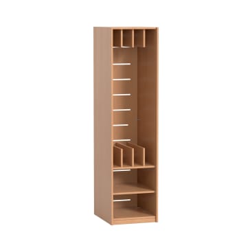 Liegepolsterschrank für Steppdecken, H 196,8 x B 49,4 x T 62 cm