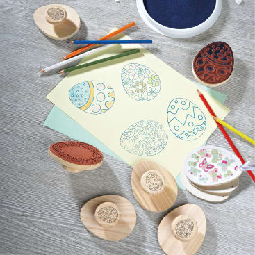 Sachenmacher Oster-Stempel, 6 Stück