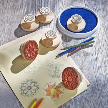 Sachenmacher Mandala-Stempel, 6 Stück