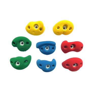 Klettergriffe, bunt, 8 Stück