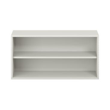 Pureo Hängeschrank, offen, Dekor B100 x H50 x T42 cm