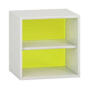 Pureo Regalschrank Acryl, offen, Dekor B50 x H50 x T42 cm