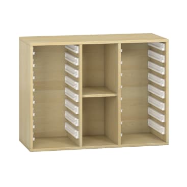 Pureo Materialschrank B100 x H75 x T42 cm