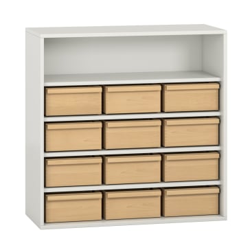 Pureo Materialschrank, Dekor B100 x H100 x T42 cm