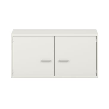 Pureo Hängeschrank mit Doppeltüren, Dekor B100 x H50 x T42 cm