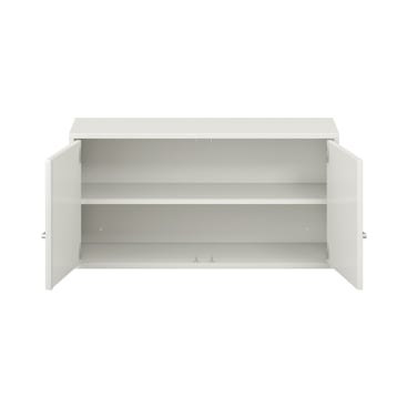 Pureo Hängeschrank mit Doppeltüren, Dekor B100 x H50 x T42 cm