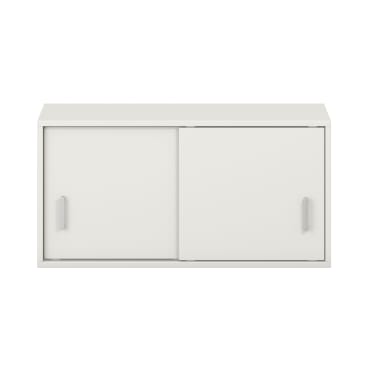 Pureo Hängeschrank mit Schiebetüren, Dekor B100 x H50 x T42 cm