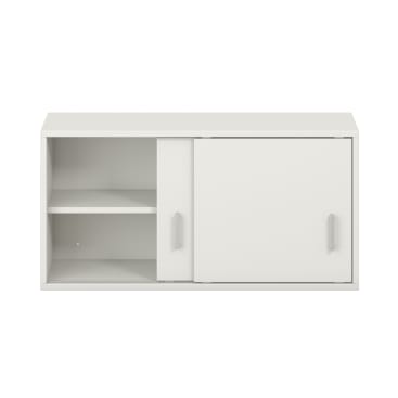 Pureo Hängeschrank mit Schiebetüren, Dekor B100 x H50 x T42 cm