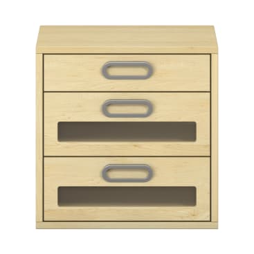 Pureo Schubkastenschrank Acryl B50 x H50 x T42 cm
