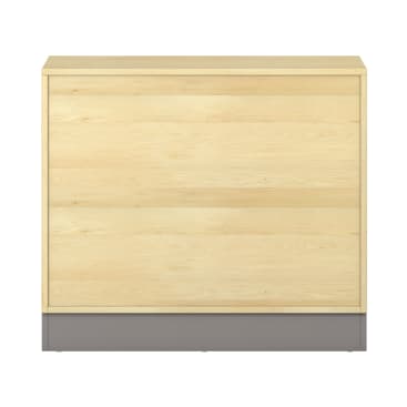 Pureo Regalschrank für Rollkästen B100 x H75 x T42 cm