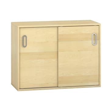 Pureo Portfolioschrank mit Schiebetüren B100 x H75 x T42 cm