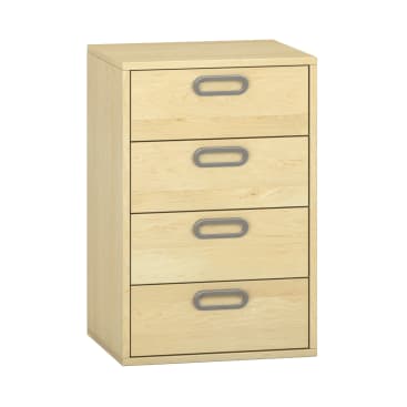 Pureo Schubkastenschrank B50 x H75 x T42 cm
