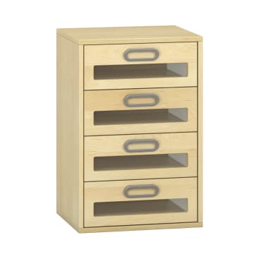 Pureo Schubkastenschrank B50 x H75 x T42 cm