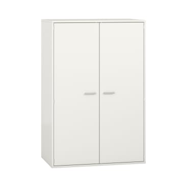 Pureo Doppeltürenschrank, Dekor B100 x H150 x T60 cm