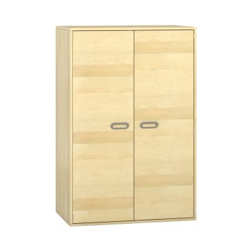 Pureo Materialschrank mit Türen B100 x H150 x T60 cm