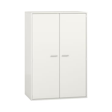 Pureo Materialschrank mit Doppeltür, Dekor B100 x H150 x T60 cm