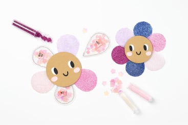 Bio-Glitter und Pailletten im Set