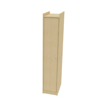 Garderobenschrank mit Tür YUNA, Grundmodell