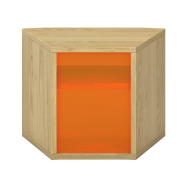Pureo Regalschrank 30°, offen B49,9 x H37,5 x T42,7 cm
