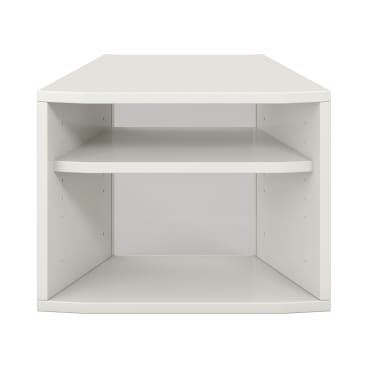Pureo Regalschrank 30°, offen, Dekor B49,9 x H37,5 x T42,7 cm
