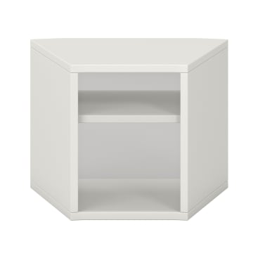 Pureo Regalschrank 30°, offen, Dekor B49,9 x H37,5 x T42,7 cm
