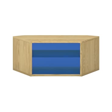 Pureo Regalschrank 60°, offen B96,4 x H37,5 x T43,7 cm