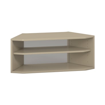 Pureo Regalschrank 60°, offen, Dekor 96,4 x H37,5 x T43,7 cm