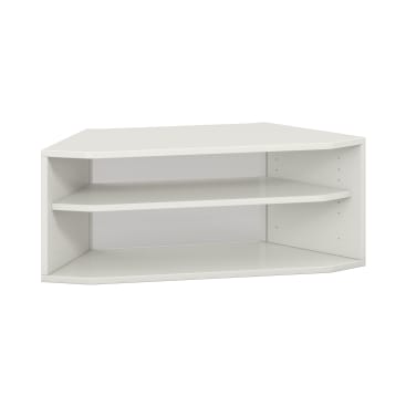 Pureo Regalschrank 60°, offen, Dekor 96,4 x H33,9 x T43,7 cm