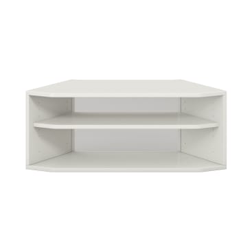 Pureo Regalschrank 60°, offen, Dekor 96,4 x H37,5 x T43,7 cm