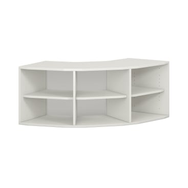 Pureo Regalschrank 90°, offen, Dekor B136,4 x H50 x T57,1 cm