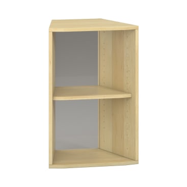 Pureo Regalschrank 30°, offen B49,9 x H75 x T42,7 cm
