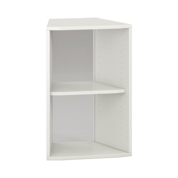 Pureo Regalschrank 30°, offen, Dekor B49,9 x H75 x T42,7 cm