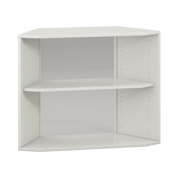 Pureo Regalschrank 60°, offen, Dekor B96,4 x H75 x T43,7 cm
