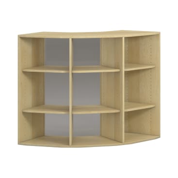 Pureo Regalschrank 90°, offen B136,4 x H100 x T57,1 cm