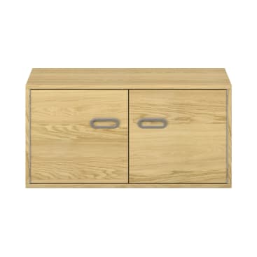 Pureo Doppeltürenschrank B100 x H50 x T60 cm