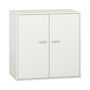 Pureo Doppeltürenschrank, Dekor B100 x H100 x T60 cm