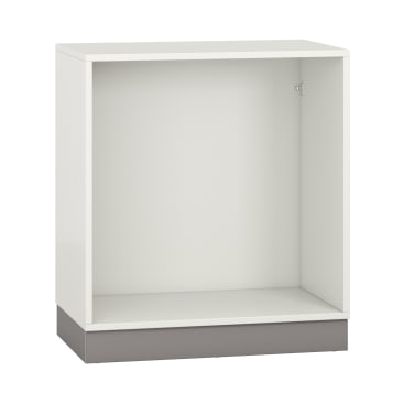 Pureo Rückzugsschrank offen B100 x H100 x T60 cm